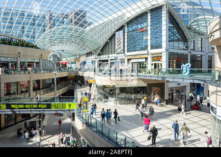 Trinità Leeds Shopping Centre, Albion Street, Leeds, West Yorkshire, Inghilterra, Regno Unito Foto Stock