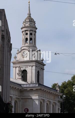 St Alfege in Greenwich dopo il restauro Foto Stock