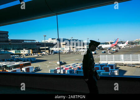 Dall'Aeroporto Narita di Tokyo, Japon. Foto Stock