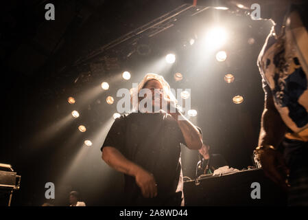Copenhagen, Danimarca. 07th, novembre 2019. Il rapper americano e paroliere Xzibit esegue un concerto dal vivo a Pumpehuset in Copenhagen. (Photo credit: Gonzales foto - Joe Miller). Foto Stock