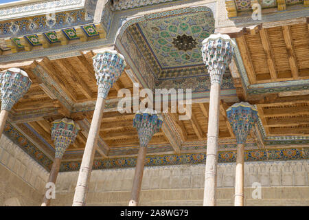Il bolo haouz moschea bukhara uzbekistan Foto Stock