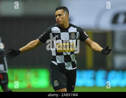 10 novembre 2019; Bessa Stadium, Porto, Portogallo; Portoghese campionato 2019/2020, Boa Vista contro FC Porto; Marlon di Boa Vista - uso editoriale Foto Stock