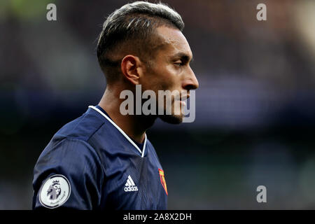 Roberto Pereyra di Watford - Tottenham Hotspur v Watford, Premier League Tottenham Hotspur Stadium, London, Regno Unito - 19 Ottobre 2019 solo uso editoriale - DataCo restrizioni si applicano Foto Stock