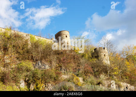 La Veste Oberhaus sul Georgsberg in Passau, Germania Foto Stock