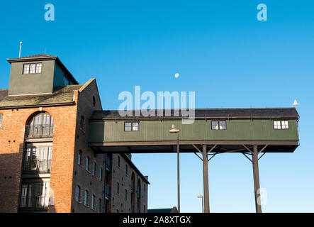 Convertito edificio di appartamenti a Wells accanto al mare, Norfolk, Regno Unito Foto Stock