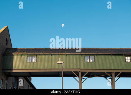 Convertito edificio di appartamenti a Wells accanto al mare, Norfolk, Regno Unito Foto Stock