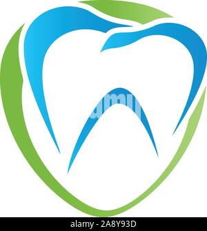 Dente, dentista, odontoiatria, Cure dentarie, logo, icona Illustrazione Vettoriale