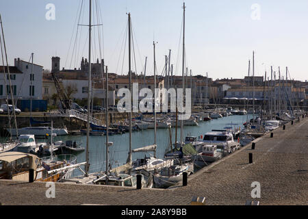 Saint Martin de Ré, Charente-Maritime, Francia Foto Stock