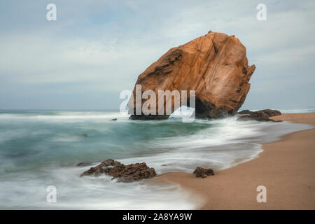 Silveira, Formosa Beach, Santa Cruz, Torres Vedras, Portogallo, Europa Foto Stock