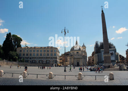 Piazza del Popolo Foto Stock