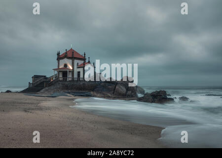 Miramar, Porto, Vila Nova de Gaia, Portogallo, Europa Foto Stock