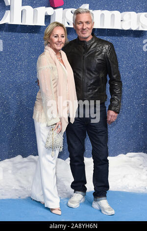 Londra, Regno Unito. Xi Nov, 2019. Londra, Regno Unito. 11 novembre 2019: Shirlie e Martin Kemp che arrivano per la 'ultimo Natale' premiere al BFI Southbank di Londra. Immagine: Steve Vas/Featureflash Credito: Paul Smith/Alamy Live News Foto Stock