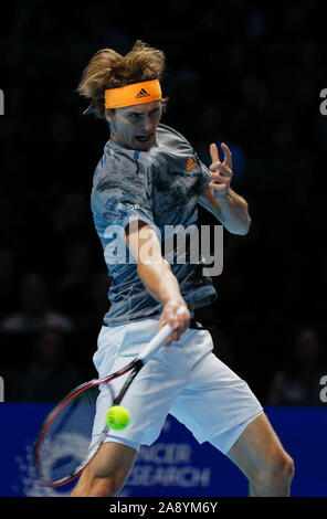 Londra, Regno Unito. Xi Nov, 2019. Nitto tennis ATP Finals; - Editoriale usare carte di credito: Azione Plus immagini di sport/Alamy Live News Foto Stock