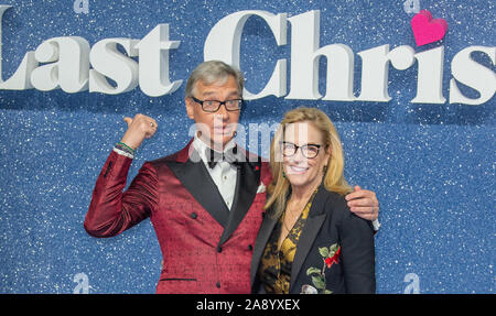 Londra, Regno Unito. 11 novembre 2019. Paul Feig, Laurie Feig frequentare il Regno Unito Premiere di 'Last Christmas" tenutasi presso il BFI Southbank. Credito: Peter Manning/Alamy Live News Foto Stock