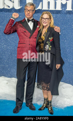 Londra, Regno Unito. 11 novembre 2019. Paul Feig, Laurie Feig frequentare il Regno Unito Premiere di 'Last Christmas" tenutasi presso il BFI Southbank. Credito: Peter Manning/Alamy Live News Foto Stock