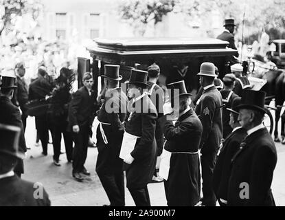 Funerali di Ammiraglio Winfield Scott Schley ca. 1911 Foto Stock