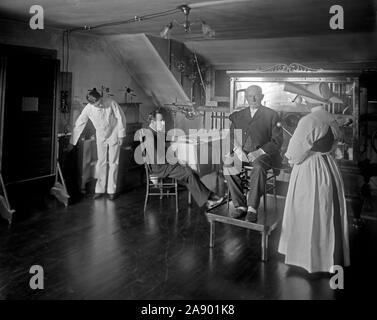 Providence Hospital interno ca. 1905-1945 Foto Stock