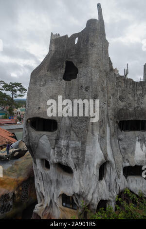 Interessante architettura al Crazy House di Dalat / Da Lat Vietnam Foto Stock