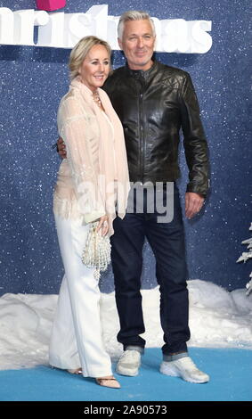 Londra, Regno Unito. Xi Nov, 2019. Martin Kemp e Shirlie Holliman assistere alla prima dello scorso Natale al BFI Southbank di Londra. Credito: SOPA Immagini limitata/Alamy Live News Foto Stock