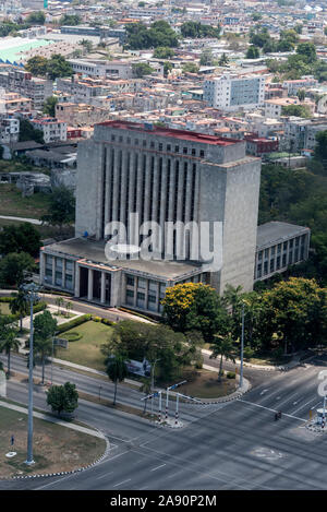 Biblioteca Nazionale José Martí - Biblioteca Nacional José Martí in Plaza de la Plaza de Revolucion all Avana, Cuba Foto Stock