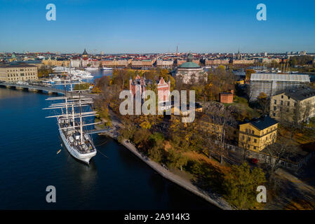 Tall Ship, Stoccolma, Svezia Foto Stock
