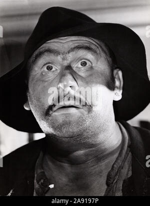 Gert Fröbe, deutscher Schauspieler, im Spielfilm 'Via Mala', Deutschland 1961. Attore tedesco Gert Froebe nel film 'Via Mala', Germania 1961. Foto Stock