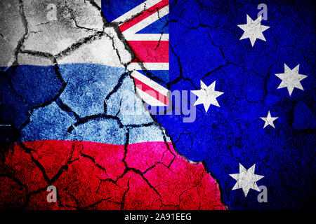 Immagine composita della bandiera australiana Foto Stock