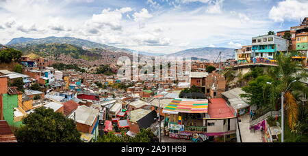 MEDELLIN, Colombia - 12 settembre 2019: vista a Medellin, Colombia. Medellin è la capitale della Colombia Antioquia montagnosa provincia e seconda grande Foto Stock