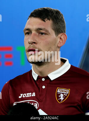 Italia Calcio - Campionato di Serie A TIM / 2019-2020 ( Torino Football Club ) - Andrea Belotti Foto Stock