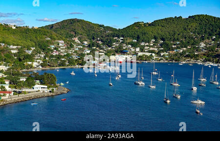 Port Elizabeth Bequia Foto Stock