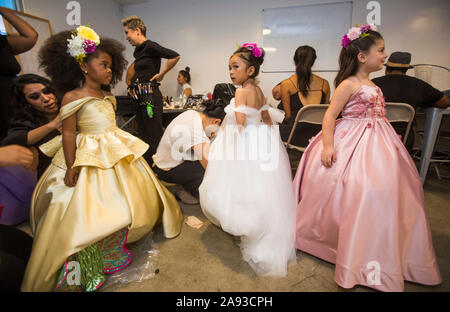 Varie La Settimana della Moda di Lago d'argento, Los Angeles, California, Stati Uniti d'America Foto Stock
