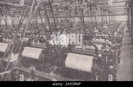 I sigg. Horrockses, Crewdson & Co azienda tessile con sede in Preston, Lancashire 1940s. Foto Stock