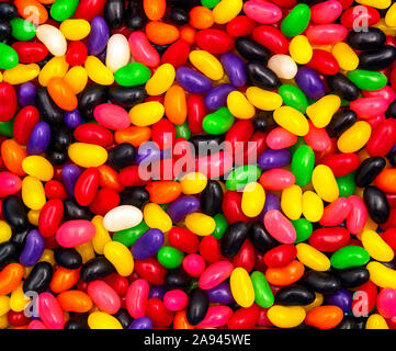 Jellybeans colorati Foto Stock