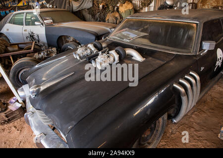 Mad Max in museo Silverton vicino a Broken Hill, Nuovo Galles del Sud, Australia Foto Stock
