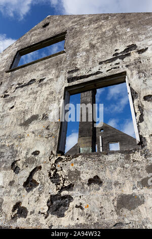 Dagverdara i resti di una casa abbandonata sulla penisola Snaefellsnes, western Islanda Foto Stock