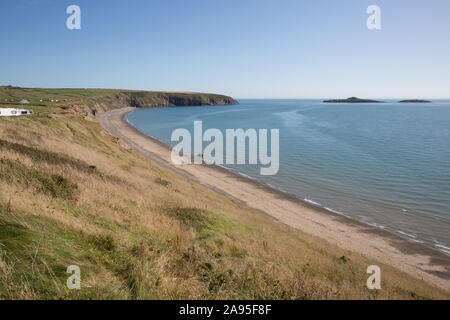 Llyn costa della penisola Aberdaron Gwynedd Wales UK Foto Stock