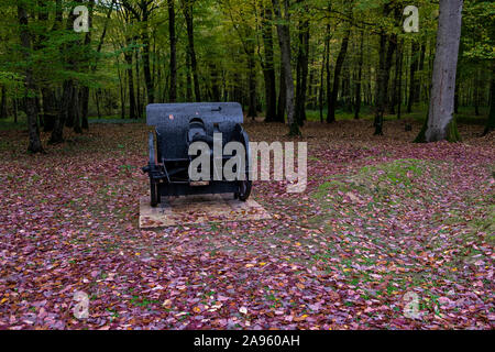 Al Marine Memorial in Belleau, Francia Foto Stock