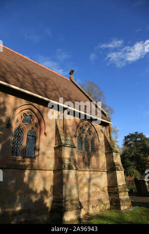 San Giovanni Battista in Hagley, Worcestershire, Inghilterra, Regno Unito. Foto Stock