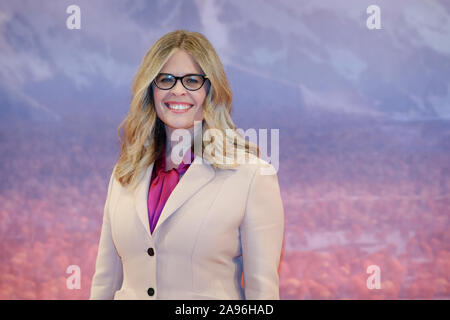 Jennifer Lee frequentando il photocall di congelati 2 di Roma. Foto Stock