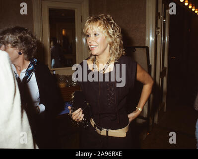 AGNETHA FÄLTSKOG artista ex componente degli ABBA. Foto Stock