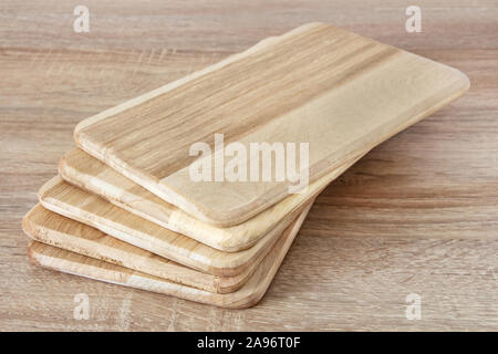 Legno schede di taglio Foto Stock