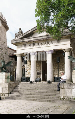 Il castello di Trsat, Rijeka, Croazia Foto Stock