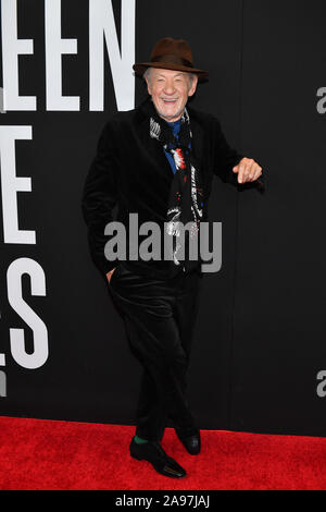 Sir Ian McKellen assiste " Il Buon bugiardo" New York Premiere su Novembre 06, 2019 a New York City. Foto Stock