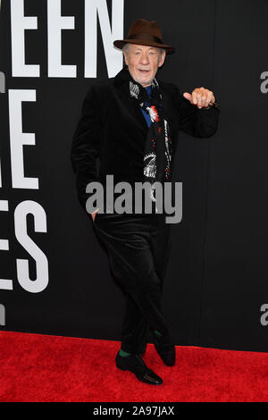 Sir Ian McKellen assiste " Il Buon bugiardo" New York Premiere su Novembre 06, 2019 a New York City. Foto Stock