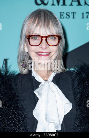 Londra, Inghilterra - NOV 12: Jan de Villeneuve assiste l'apertura delle parti di struttura di pattino a Somerset House nel novembre del 12,2019 a Londra in Inghilterra Foto Stock