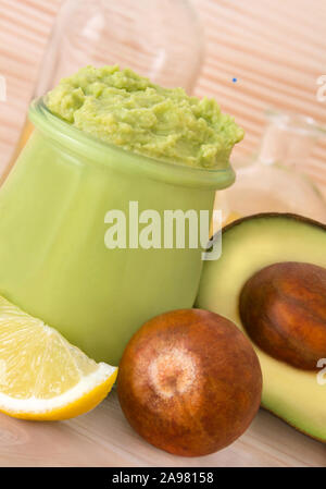 Guacamole - Dip - avocadi Foto Stock