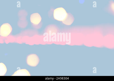Abstract con sfondo bokeh e perdite della luce Foto Stock