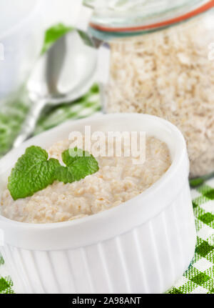 Crema di farina e di latte e di latte Foto Stock