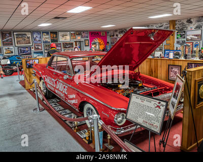 Big Daddy Don Garlits Museum of Drag Racing in Ocala Florida negli Stati Uniti Foto Stock