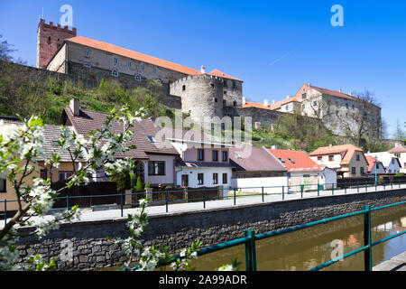 Zámek, Brtnice, Oberland, Česká republika / castello, città Brtnice, Regione di Vysocina, Repubblica Ceca, Europa Foto Stock